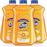 Dial Antibacterial Liquid Hand Soap Refill, Gold, 52 Fluid oz (Pack of 3)