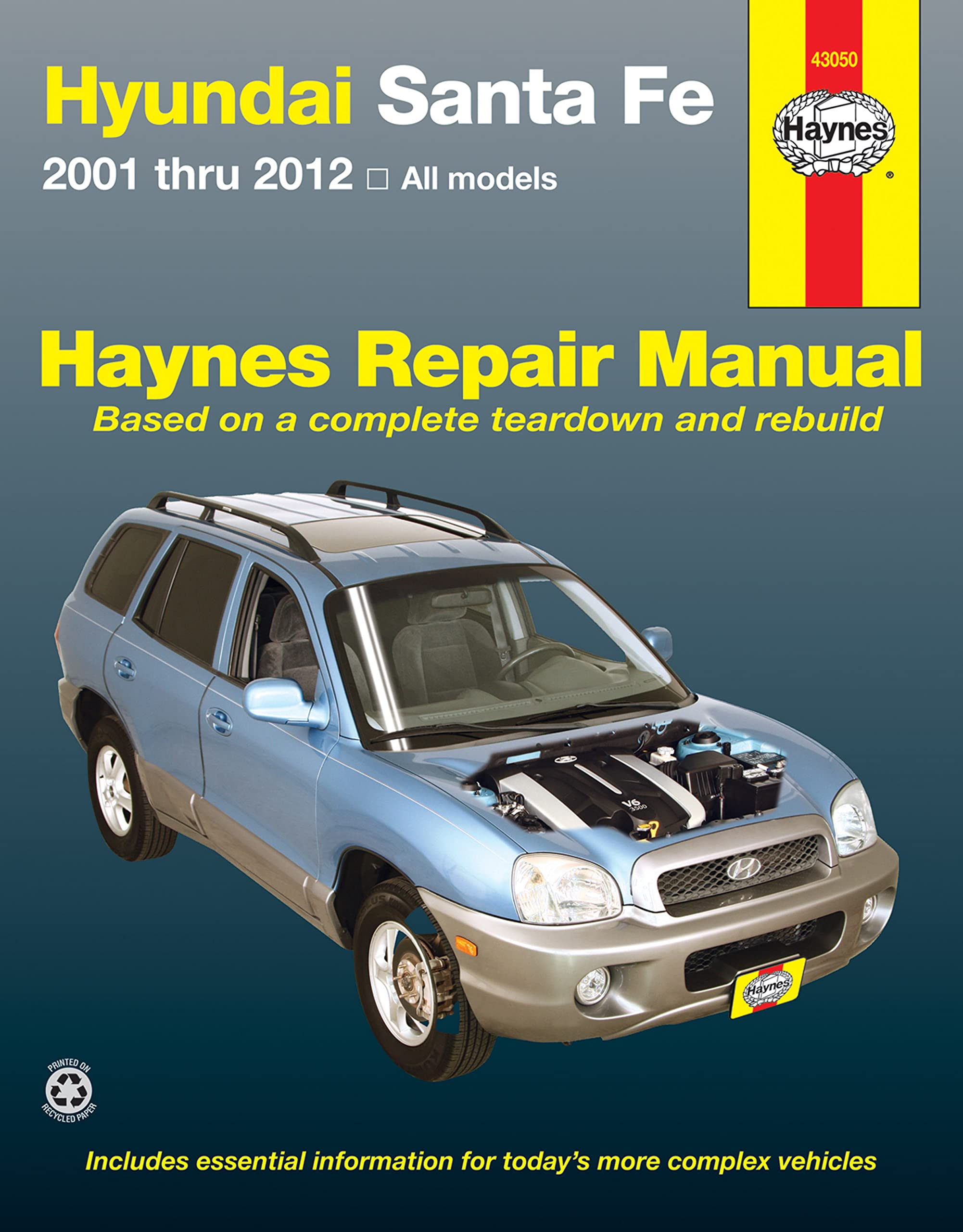 Hyundai Santa Fe: 2001 thru 2012 All models