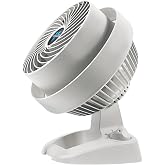 Vornado 530 Compact Whole Room Air Circulator Fan, White