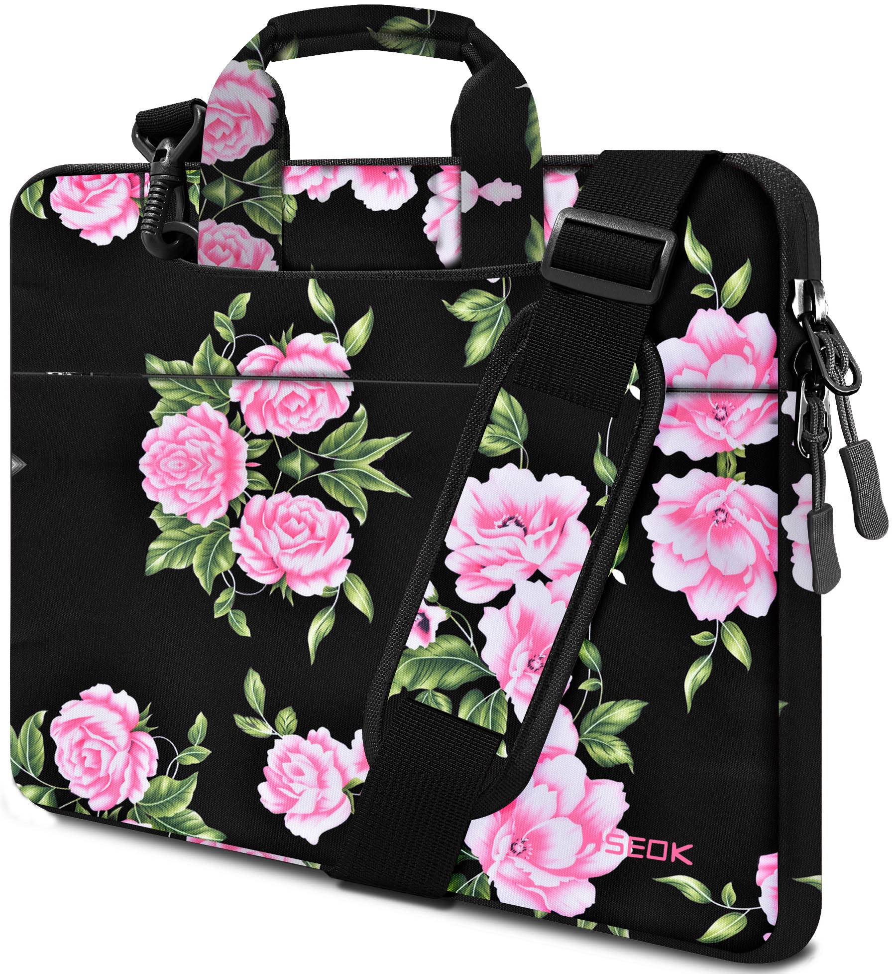 HSEOK Laptop Shoulder Bag 15 15.6 16 Inch Briefcase,Compatible MacBook Pro/Neo 16",MacBook Air/Pro 15,XPS 15/16 and most 15.6-16 and Most 15-16 Notebooks,Spill-Resistant Handbag,P02Y01