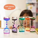 THE TWIDDLERS 5 Liquid Motion Timers 14cm Sensory Toys Autism ADHD view 6