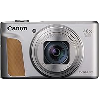Canon デジタルカメラ PowerShot SX740 HS シルバー 110.1×63.8×39.9mm 光学40倍ズーム 4K動画対応 PSSX740HS(SL)