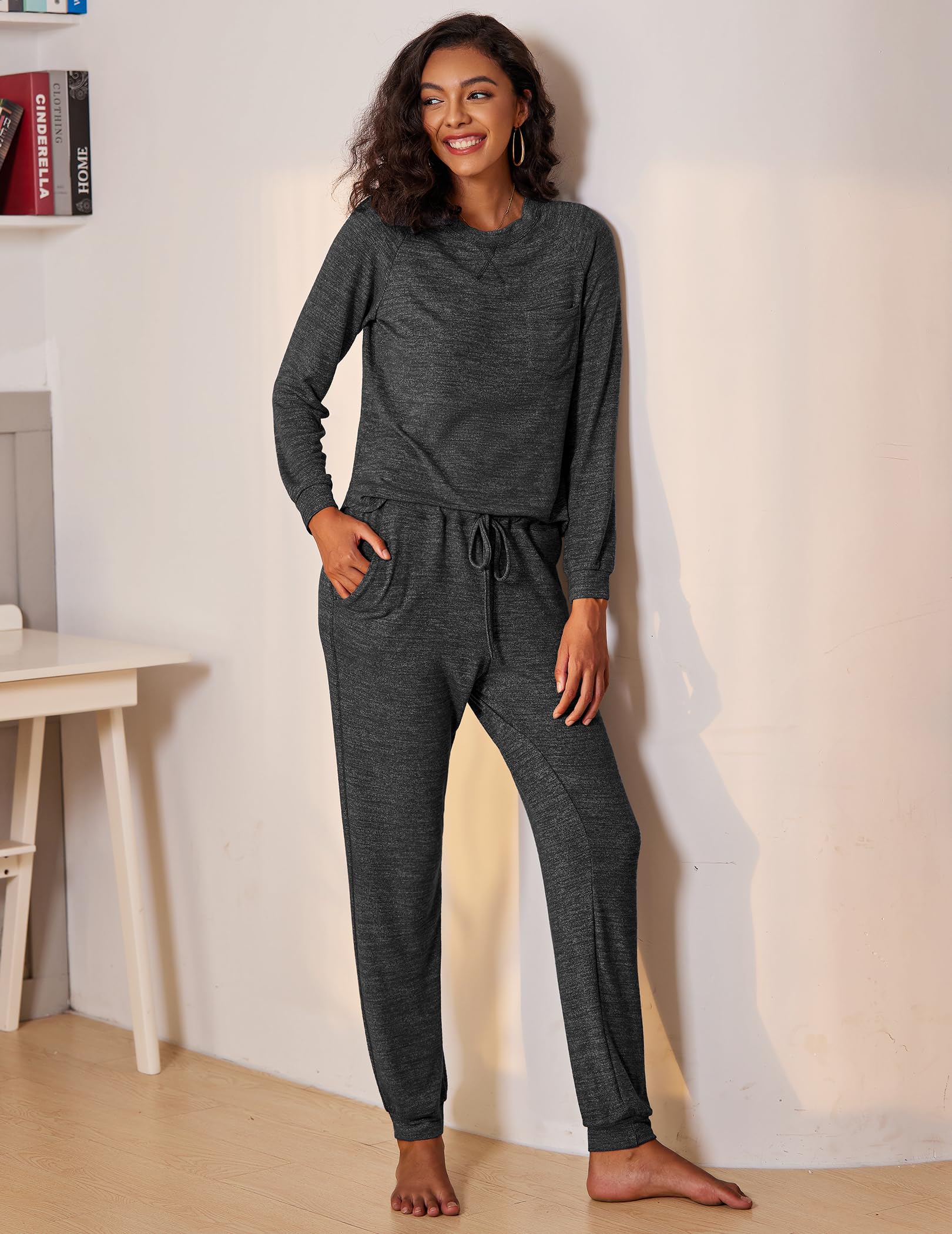Ekouaer Pajama Set