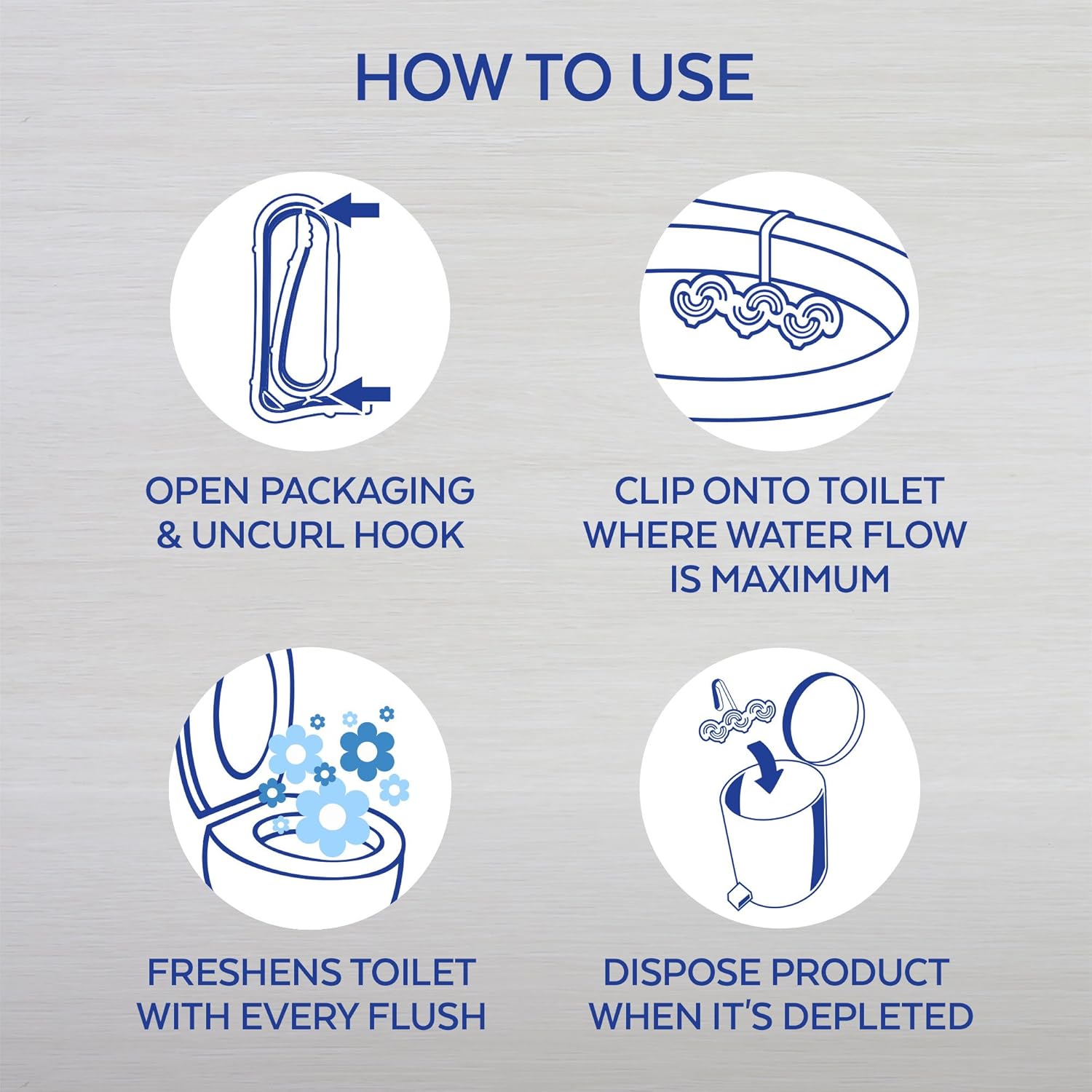 Amazon.com: Lysol Power & Fresh 6 Automatic Toilet Bowl Cleaner, Forest Rain, 1 ct: Health & Personal Care