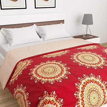Buy Home Centre Elle Raja Rani Printed Double Bed Comforter 228
