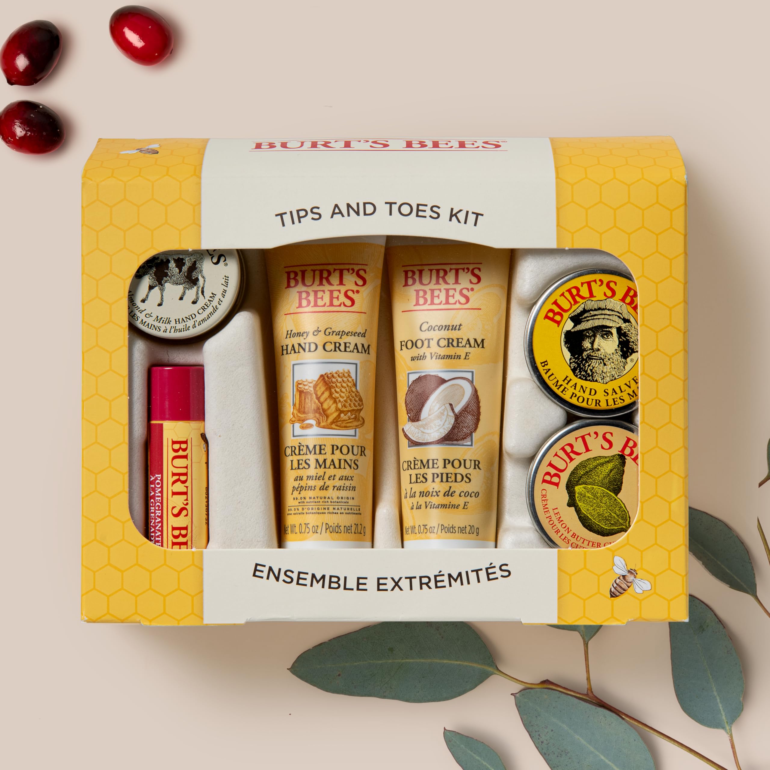Burt's Bees Christmas Gifts, 6 Skincare Stocking Stuffers Products