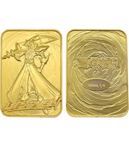 Amazon.com: Yu-Gi-Oh! Limited Edition 24k Gold Plated Metal Card