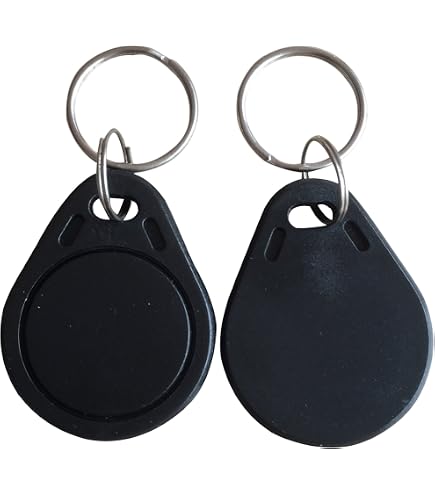 thumbnail image 2 of 6-Pack M1 RFID Key Fobs - 13.56MHz IC Cards For Access Control Systems 2 of 9