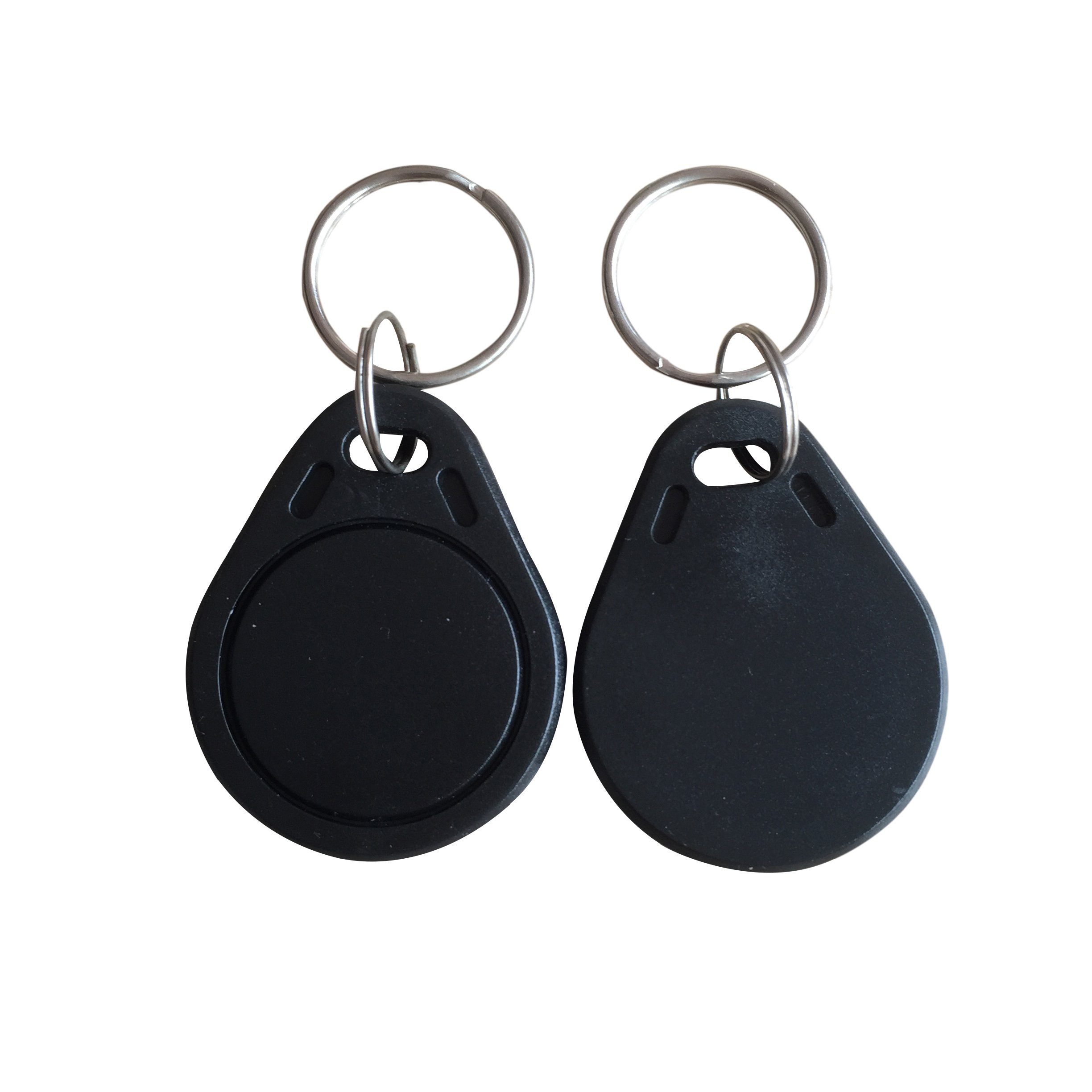 Photo 1 of YARONGTECH rfid Fob 13.56MHZ For Access Control - black color (pack of 10)