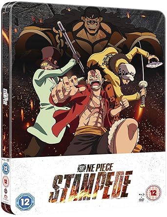Amazon Com One Piece Stampede Limited Edition Dvd Blu Ray Combo Steelbook Movies Tv