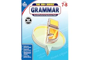 Carson Dellosa | The 100 Series: Grammar Workbook Grades 7-8, Language Arts, 128pgs