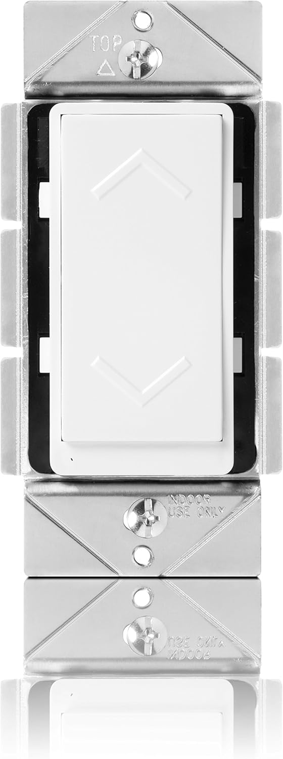Enerwave ZB500D ZigBee Dimmer, Smart Dimmer Switch, In-Wall ZigBee Dimmer Switch, Dimmer Switch for LED and CFL, Interchangeable Face Covers: Home Improvement