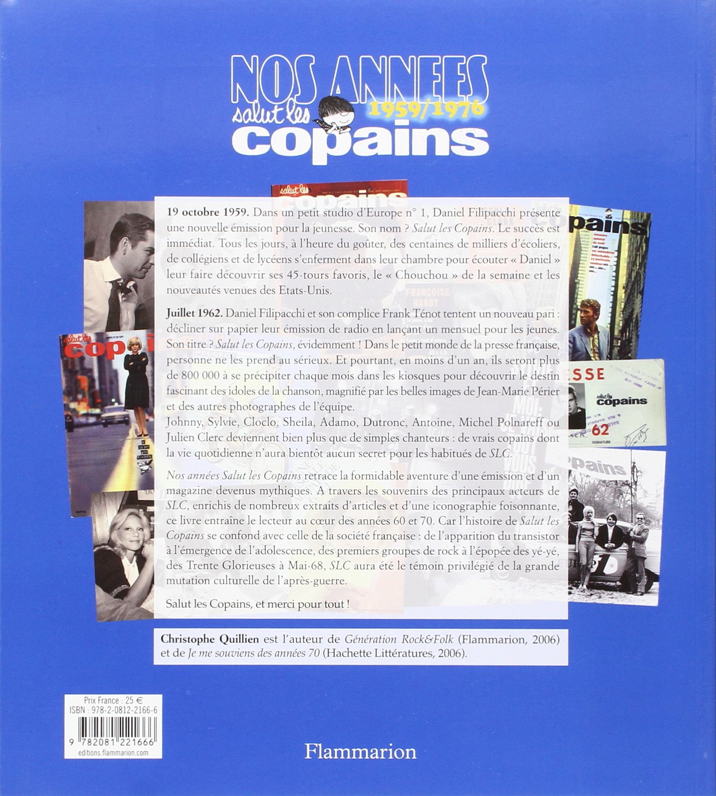 Nos Annees Salut Les Copains 1959 1976 Amazon Fr Quillien Christophe Perier Jean Marie Livres