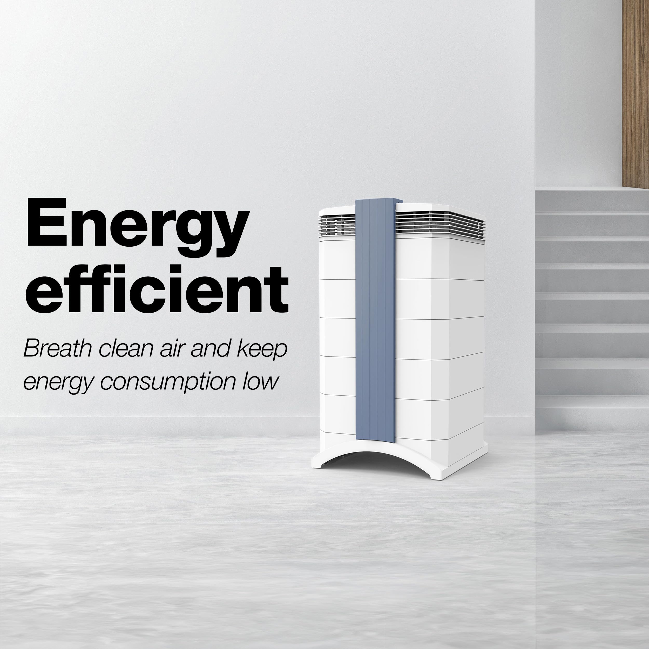 IQAir GC MultiGas XE Air Purifier – Smart MultiGas Filtration for Rooms up to 1125 sq ft - Chemicals, Odors, VOCs, and Particles, Swiss Made, WiFi Enabled