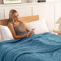 Whale Flotilla Fuzzy Fleece Queen Size Blanket for