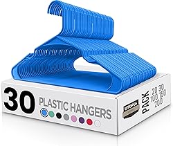 Utopia Home Clothes Hangers 30 Pack - Plastic