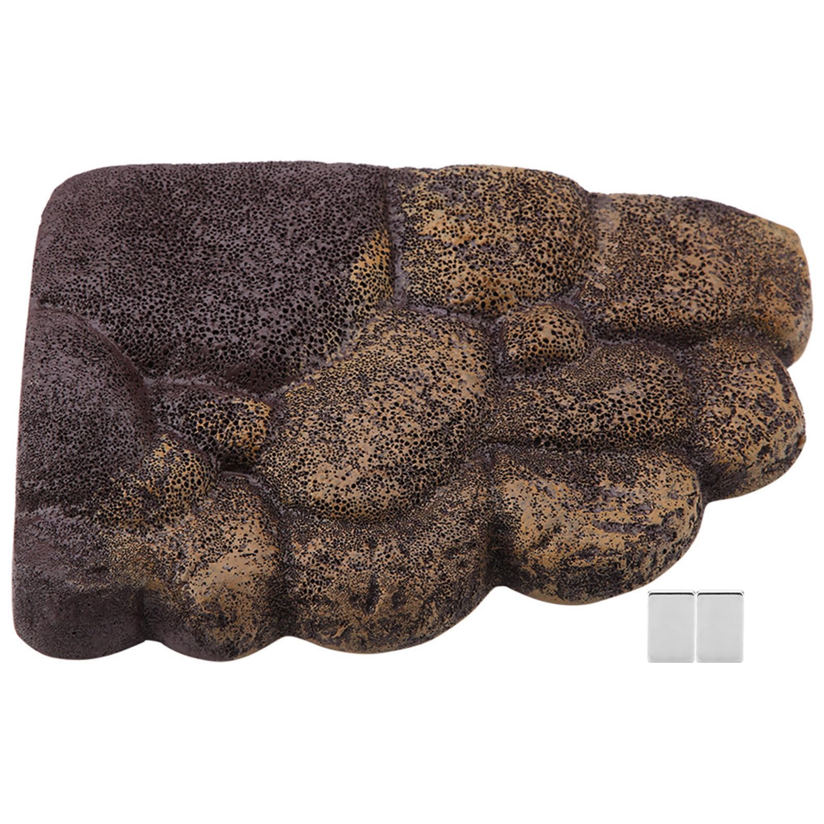 FTVOGUE Turtle Basking Floating Platform Magnetic Resin Island Aquarium Decor for Semi Aquatic Animals(NS-78)