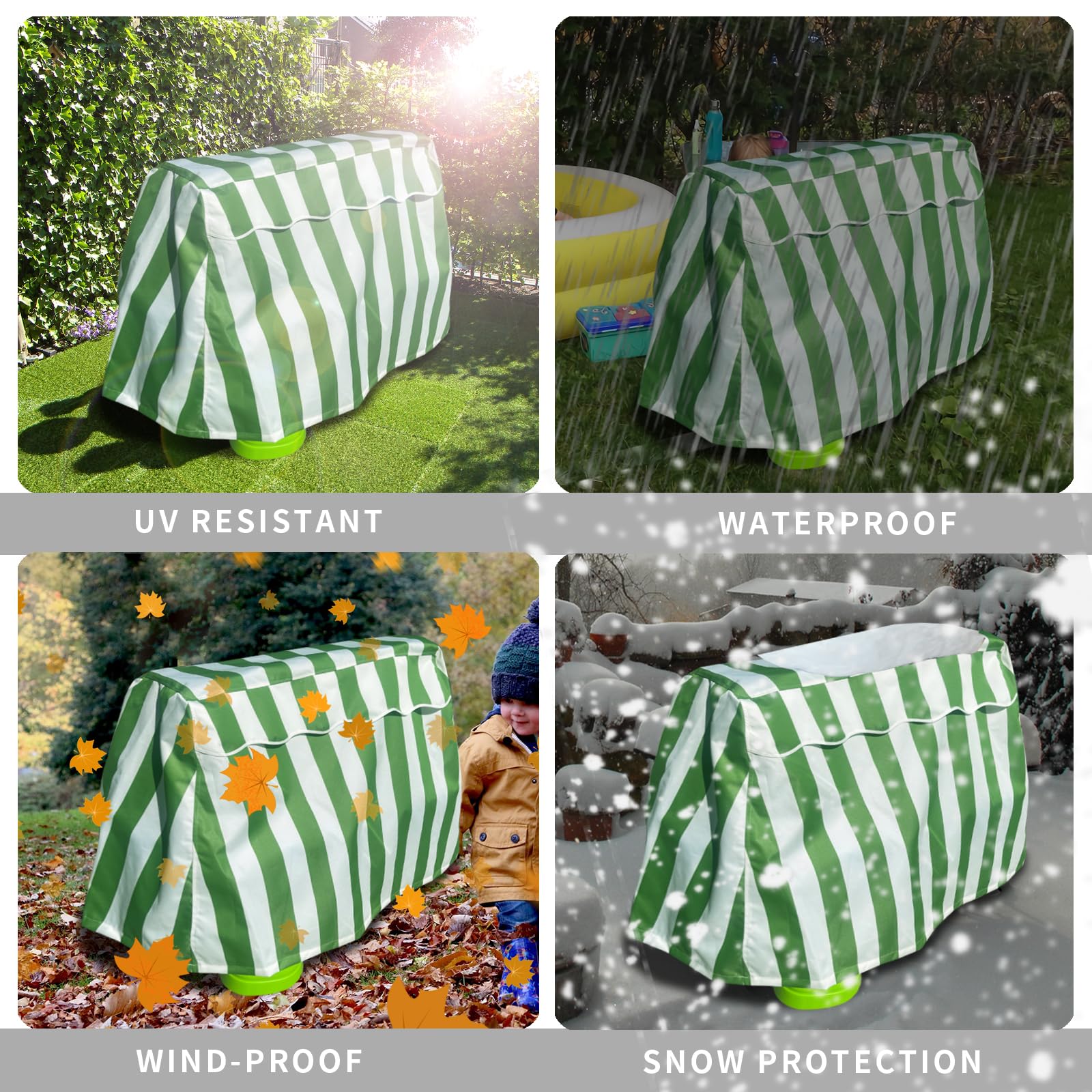 Water Table Cover Rain Showers Splash Pond Water Table, Water Table Cover for Water Table for Toddlers 1-3, Water Table Accessories for Outside Toys For Toddlers 1-3-Cover Only