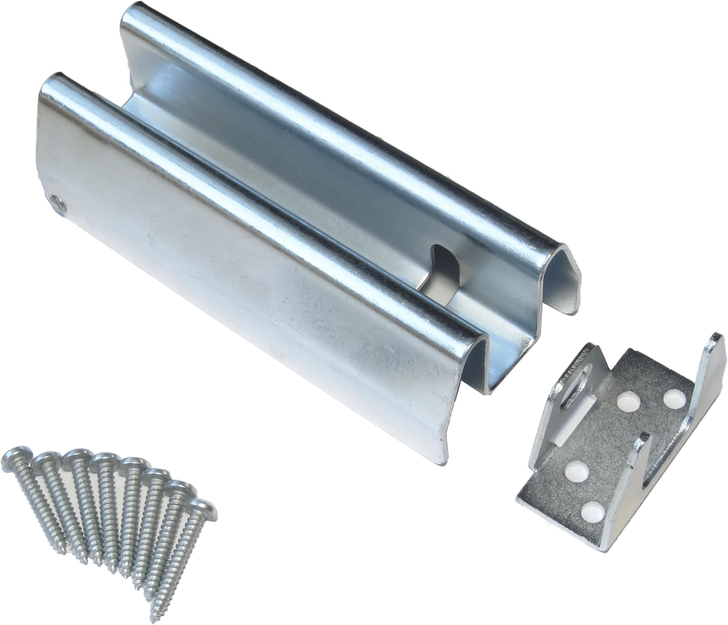 Heavy Metal Tamper Proof 6" Heavy Duty Security Hasp - Stops Bolt Cutters - Zinc Plated