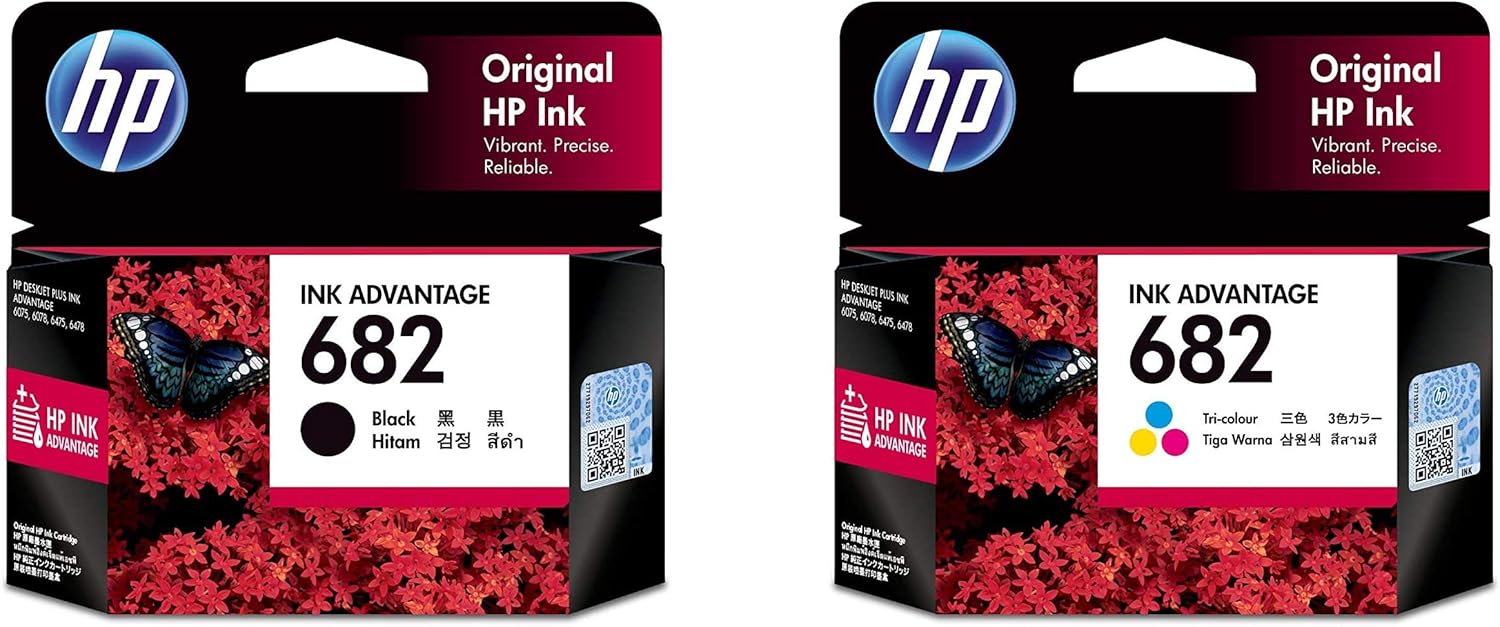 hp 682 black original ink cartridge