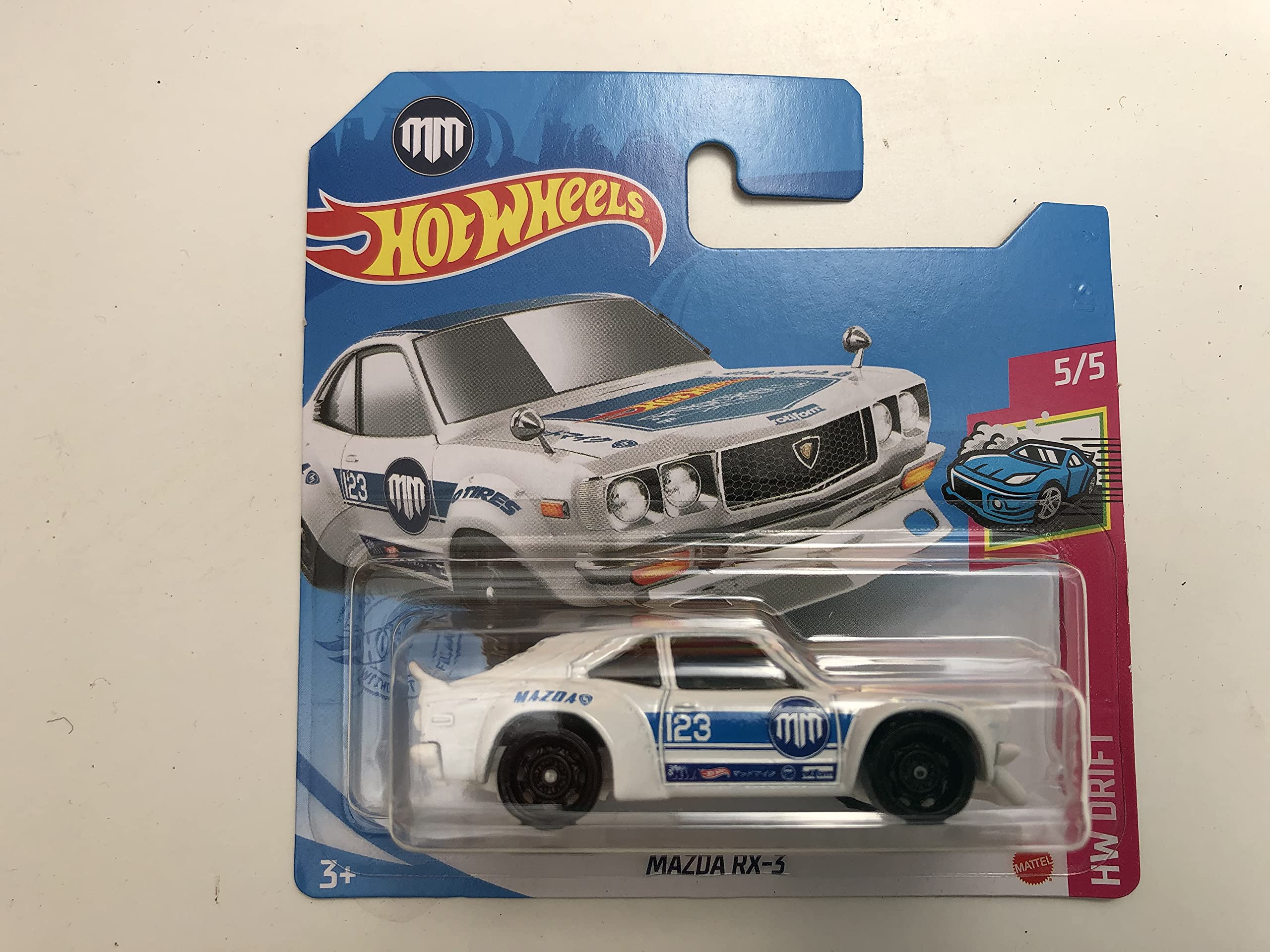 Mazda RX-3 White Hot Wheels 2021 137/250 (Short Card)
