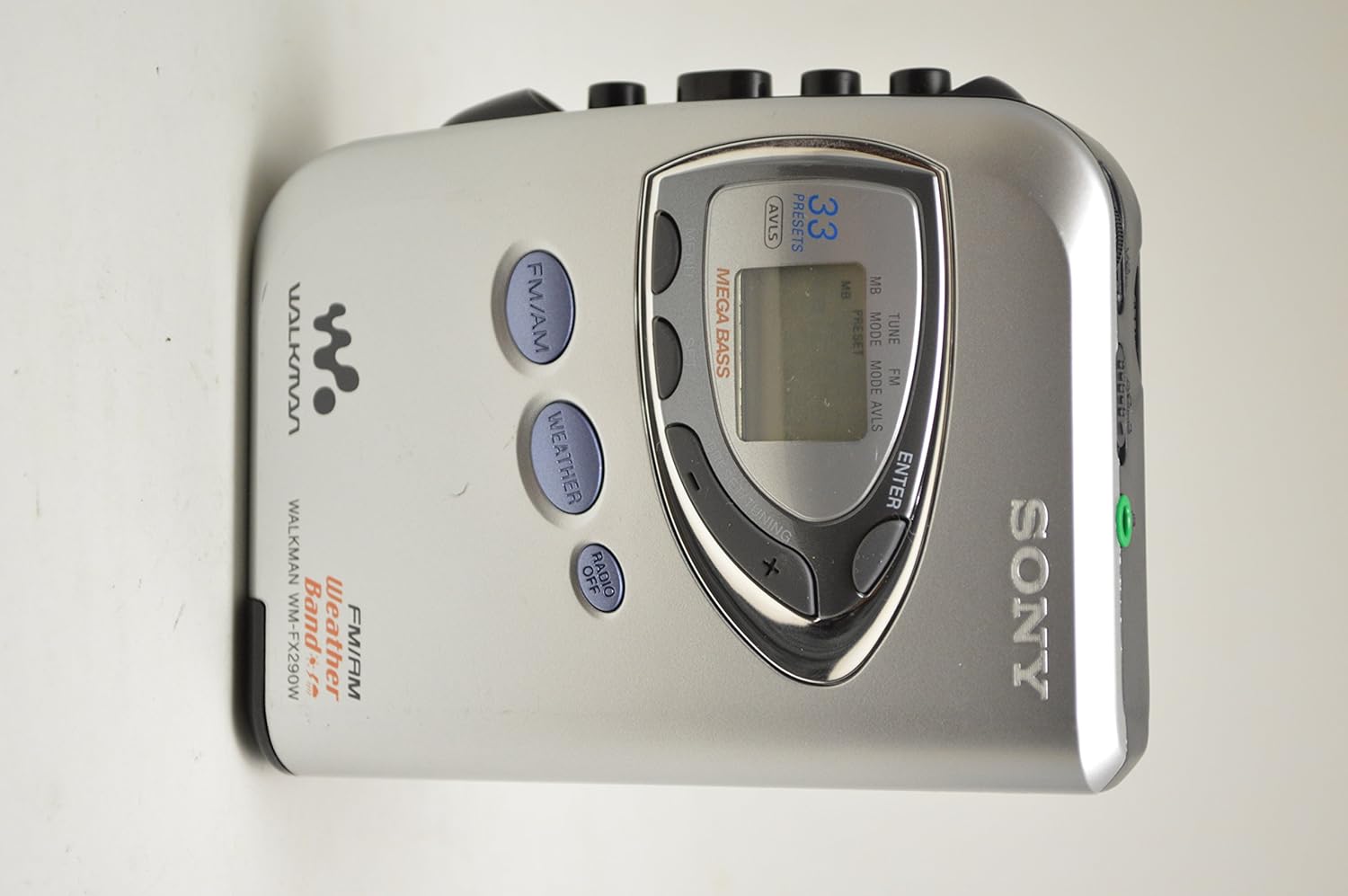 Amazon.com: Sony WM-FX290W Walkman AM/FM/Weather Radio and Cassette Player:  Home Audio & Theater