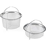 Instant Pot Official Mesh Steamer Basket, Set of 2, Stainless Steel