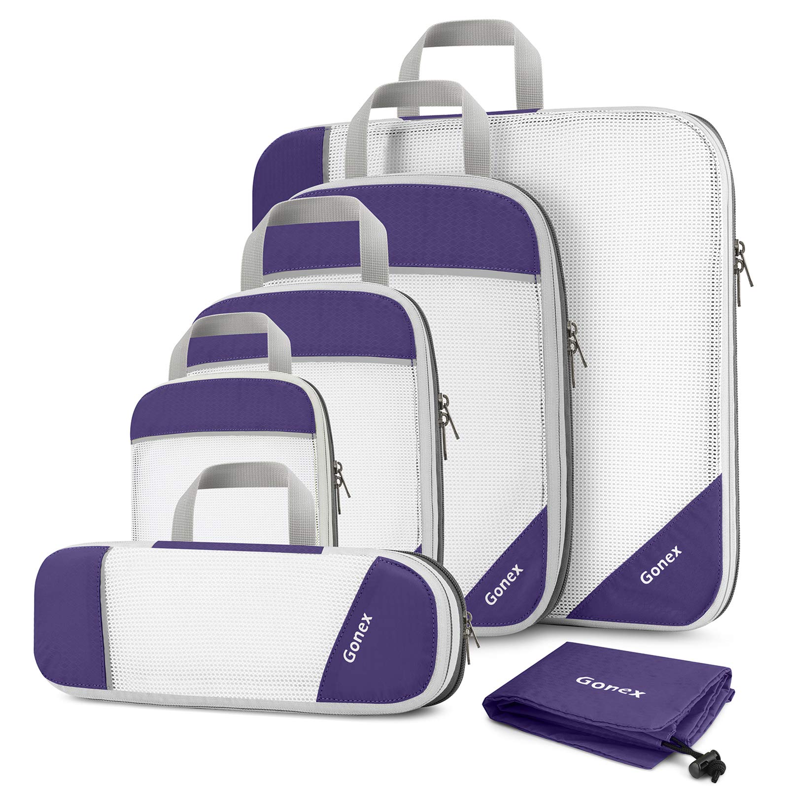 Luggage Packing Organizers Zip Bags 