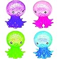Raymond Geddes Octopus Sucker Toys - Pack of 12 - Suction Cup Fidget Toys for Kids
