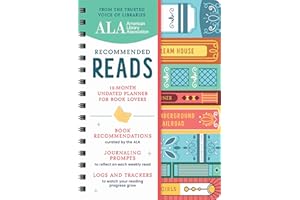 American Library Association Recommended Reads and Undated Planner: A 12-Month Book Log and Undated Planner with Weekly Reads
