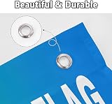 SXLONG Custom Flag Banner 2x3ft/3x5ft/4x6ft Personalised Design view 7