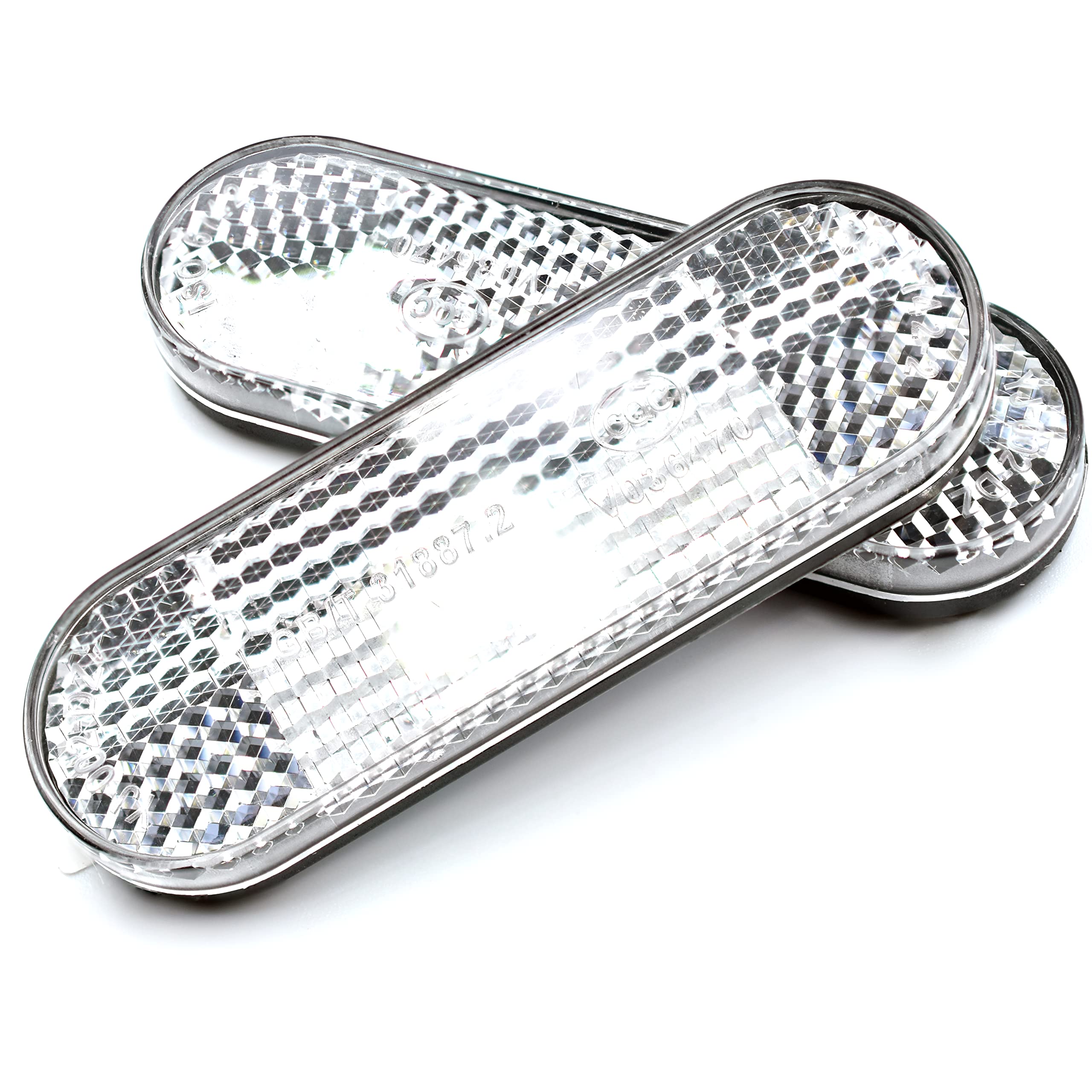 myBESTscooter - Front Reflective Sticker Light Reflector For Xiaomi 1S, Essential, Pro 2, Pro 4, Model 3 Electric Scooter
