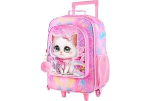 CCJPX Kids Luggage for Boys and Girls, Toddler Rolling Travel Carry on Suitcase with Wheels…