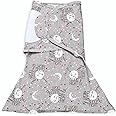SleepingBaby Zippy Swaddle - Baby Swaddle Blanket with Convenient Bottom Zipper - Goodnight Moon - Medium/Large