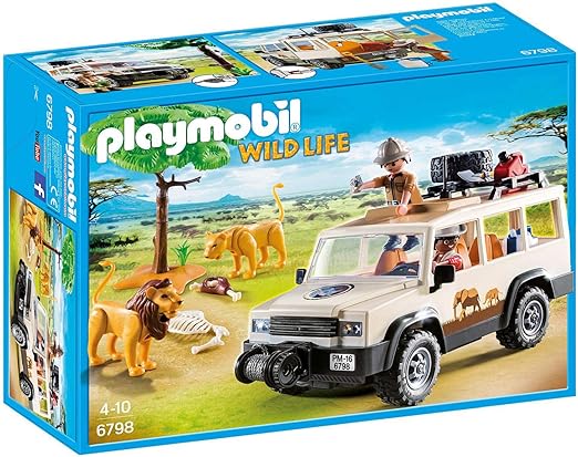Playmobil Safari Truck with Lions 