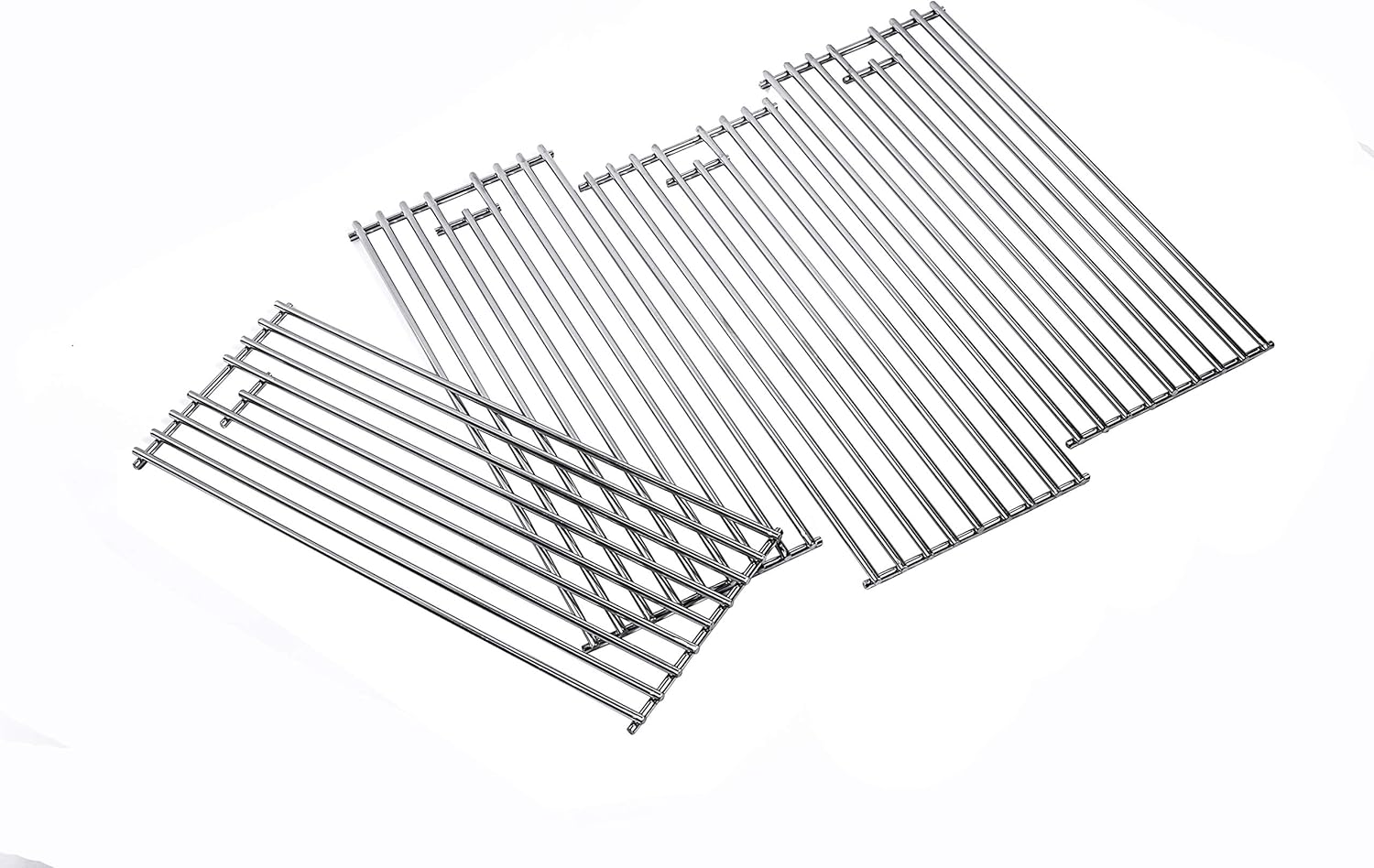 Replace parts 4-Pack Stainless Steel BBQ Grill Grates for Bull Most Models 19.25" x 7.5" OEM 16517，Steer Premium 69008, 69009, Lonestar Select 87048, 87049, 7 Burner Premium 18248, 18249 : Garden & Outdoor