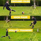 Football Master Rebounder Net 100x100 cm Multi Skill Training Aid Adjustable view 3