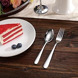 KEAWELL Premium Louise Spoons Set, Set of 4, 18/10