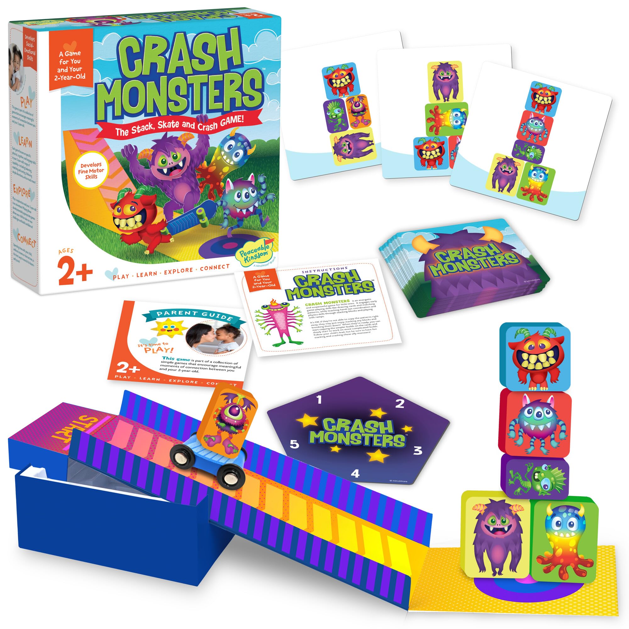 Peaceable Kingdom Crash Monsters