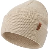 OLIKER Beanie for Men Women, Winter Double Layer Warm Hat Skull Cap