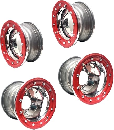 Amazon.com: YFZ 450 YFZ 450R Set of 2 Rear Wheels Rims Beadlock