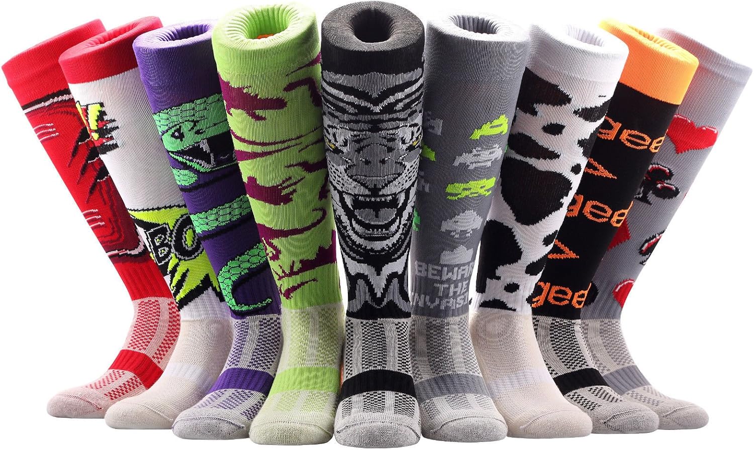 Samson Hosiery ® FUNKY SOCKS FOOTBALL FUTSAL SOCK KID WOMEN MEN COLOR