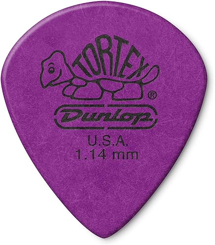 Amazon.com: Dunlop Tortex® Jazz, Purple, 1.14mm, 36/Bag : Musical