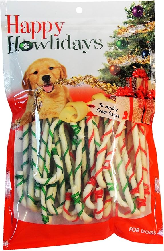 rawhide candy canes for dogs
