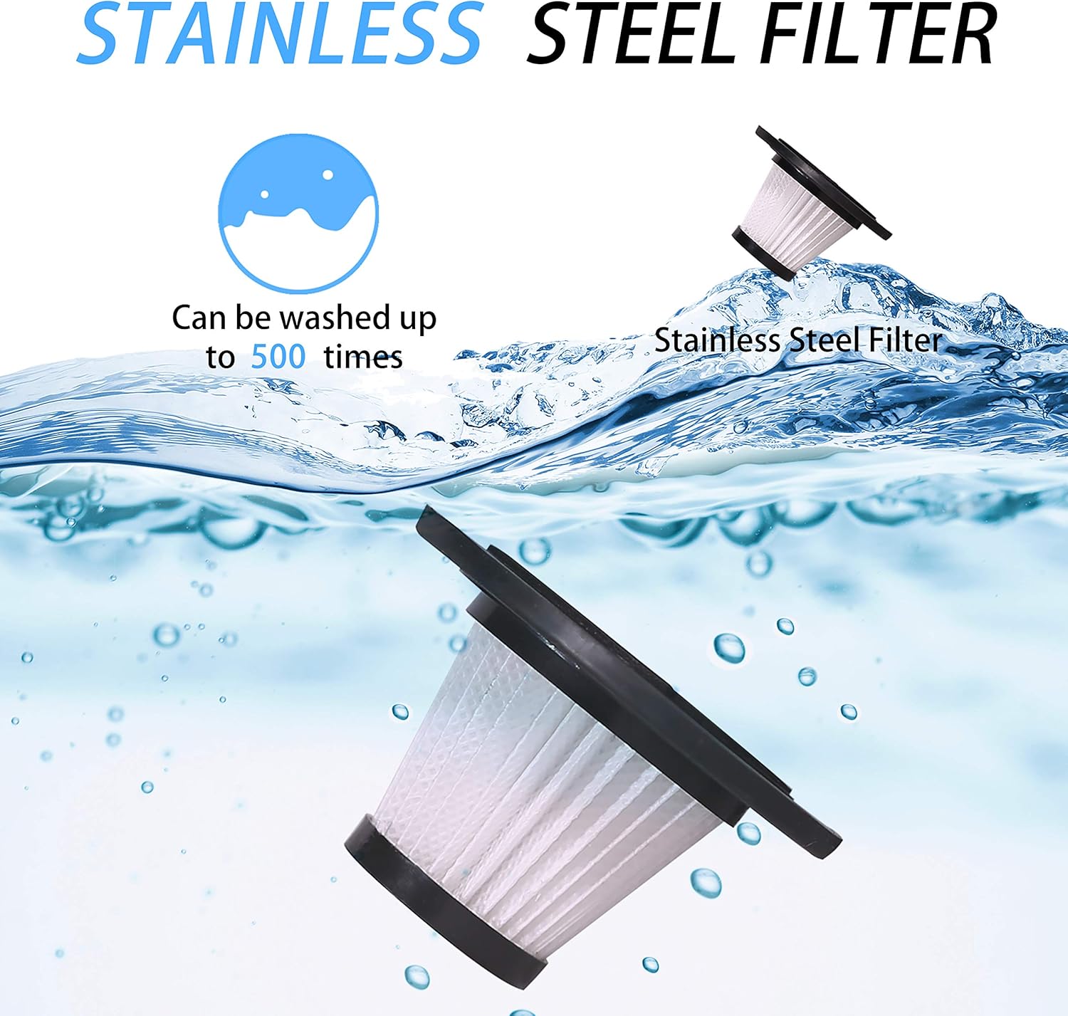 Baseland Cordless Handheld Vacuum, Portable Car Vacuum Cleaner, Upgraded Rechargeable Vacuum for Household and Car Cleaning，with 2 Kinds of USB and Socket Charging Line. -
