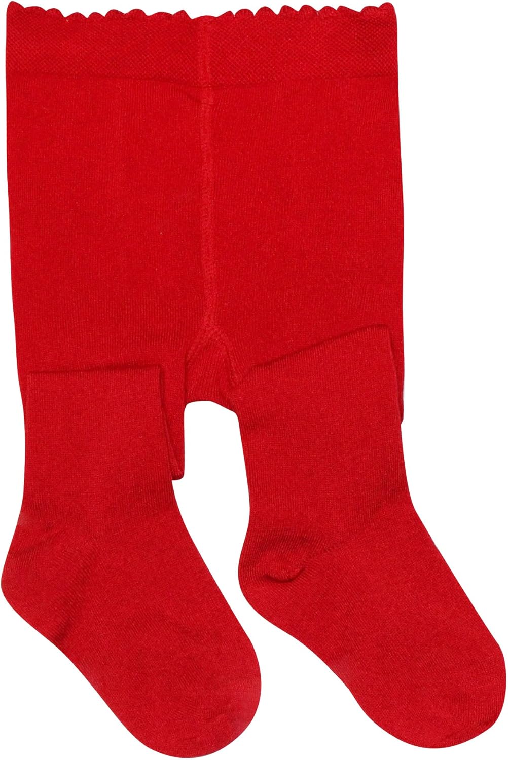 BEAR MUM Baby Girls' Seamless Organic Cotton Tights: Clothing