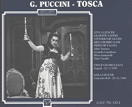 Leyla Gencer Giuseppe Taddei Vittorio De Santis Melchiorre Luise Piero De Palma Puccini Vincenzo Bellezza Puccini Tosca Amazon Com Music Leyla Gencer Giuseppe Taddei Vittorio De Santis Melchiorre Luise Piero De Palma Puccini Vincenzo Bellezza Puccini Tosca Amazon Com Music
