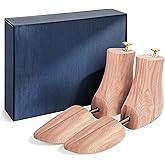 Topfurn Cedar Boot Tree for Men,Boot Trees,Boot Stretcher & Shaper,with Storage Bags and Boot Crease Protectors