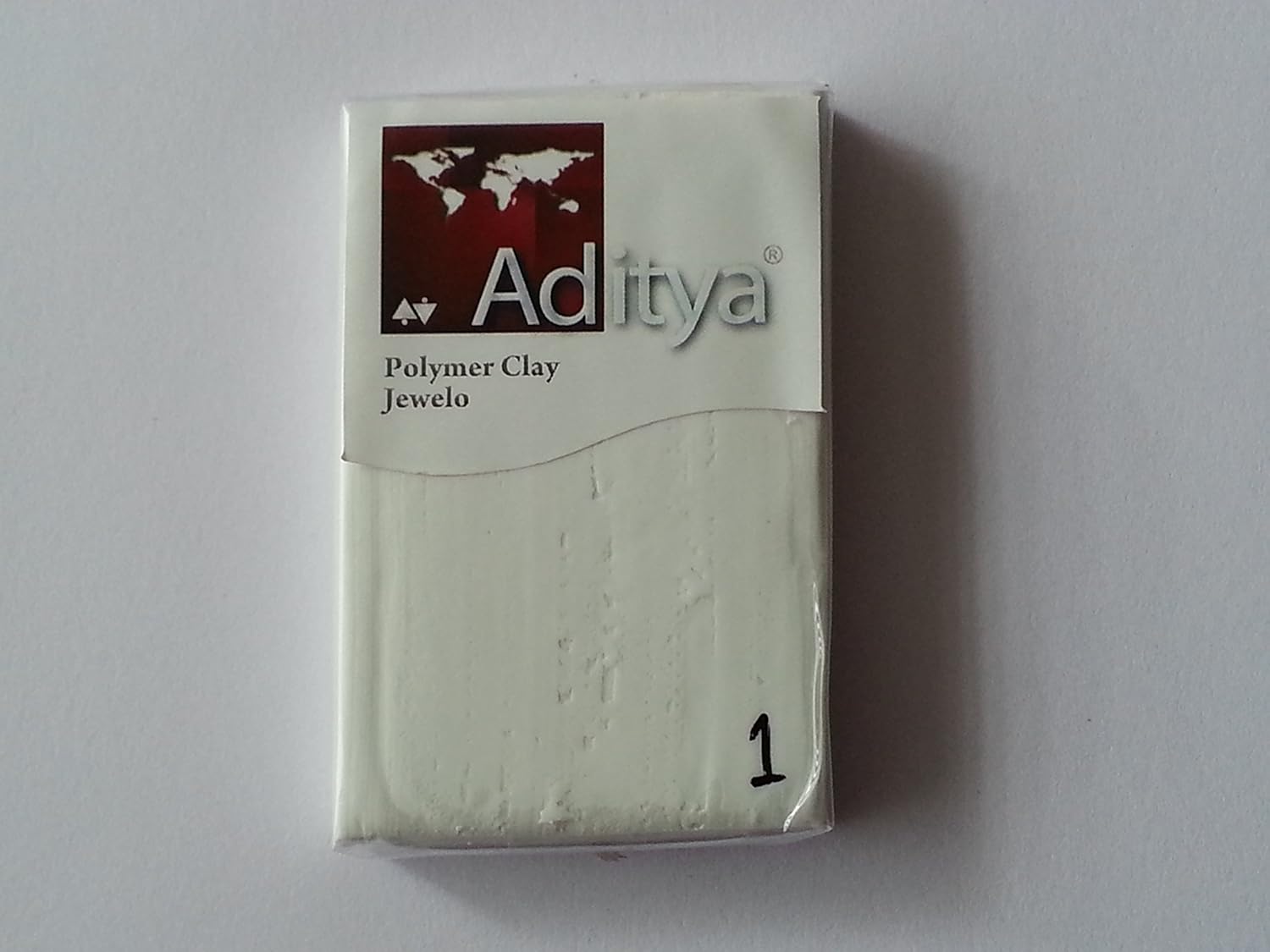 Buy Jewelo Aditya Polymer Clay, 50g (White) Online at Low Prices in