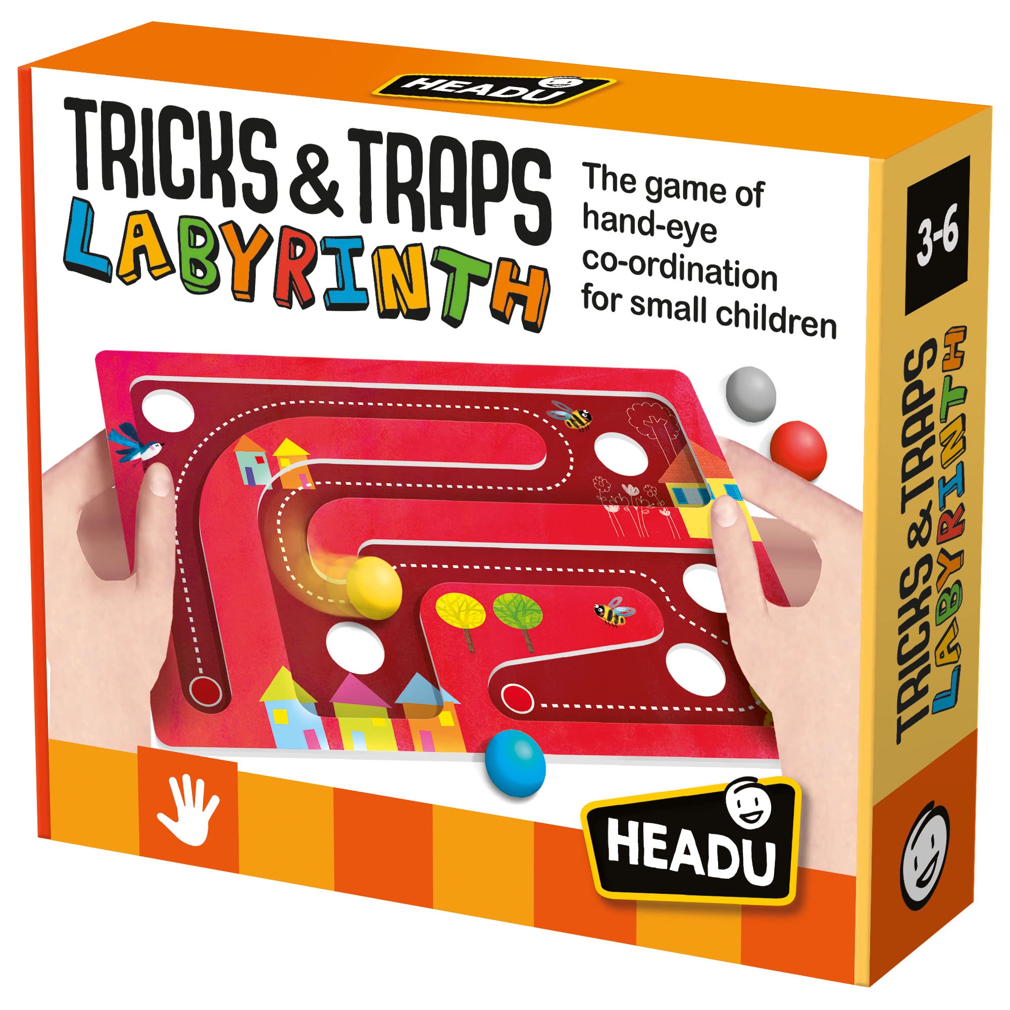 Toddler Learning Toys, Learning Games, Hand-eye Co-ordination, Manual Dexterity, Labyrinth Game, Progressing Mazes, Educational Games. Age 3-6 years